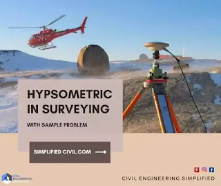 Hypsometry in surveying