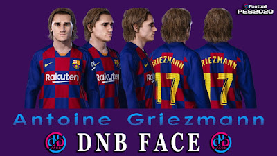 PES 2020 Faces Antoine Griezmann by DNB