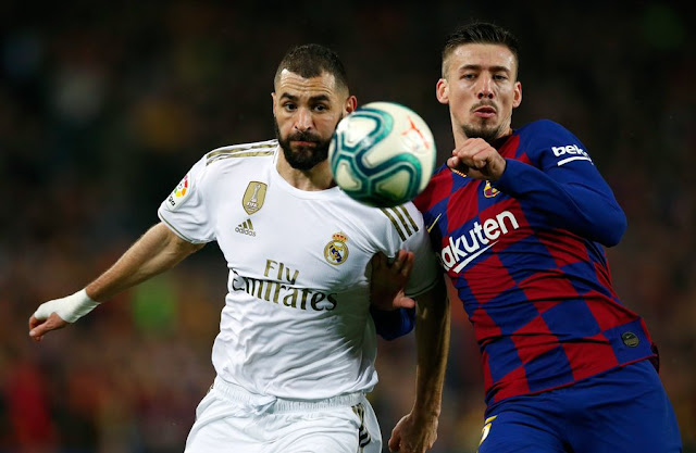 التعادل السلبي يحسم الكلاسيكو بين برشلونة وريال مدريد