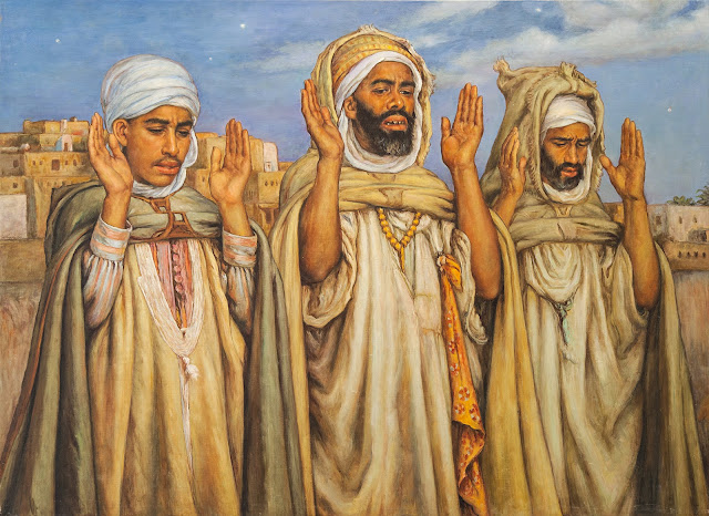 Prière de l'aube. 1913 - Etienne Dinet