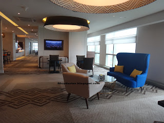 Club lounge Le Meridien Putrajaya at floor 20