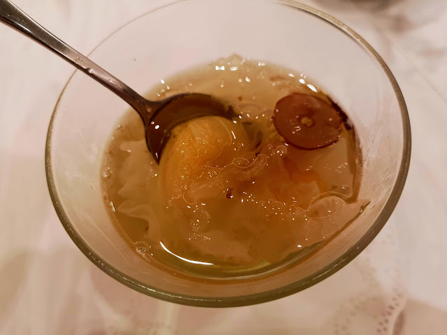 Osmanthus Snow Fungus Preserved Apricot Soup