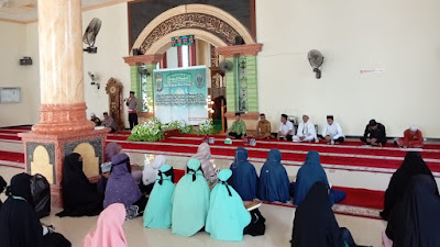 Kegiatan Lomba Tahfid Al-Quran Antara Pondok Pesantren SE kabupaten Parimo. 