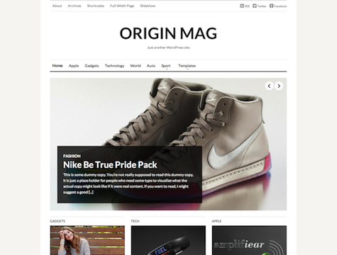 Origin Mag v1.1.4 WpZoom Premium WordPress Theme