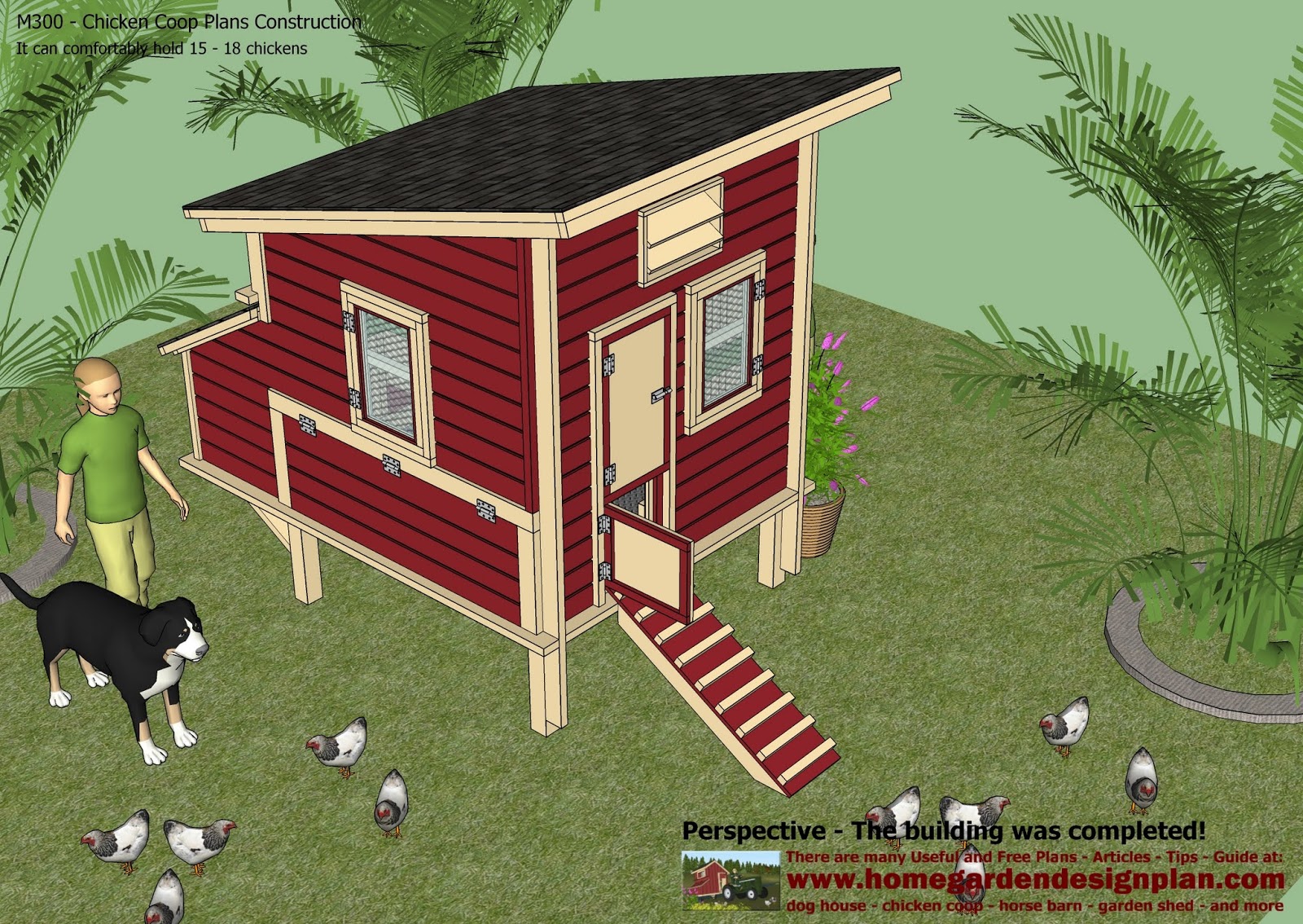 ... Chicken Coop Plans - Chicken Coop Design - How To Build A Chicken Coop