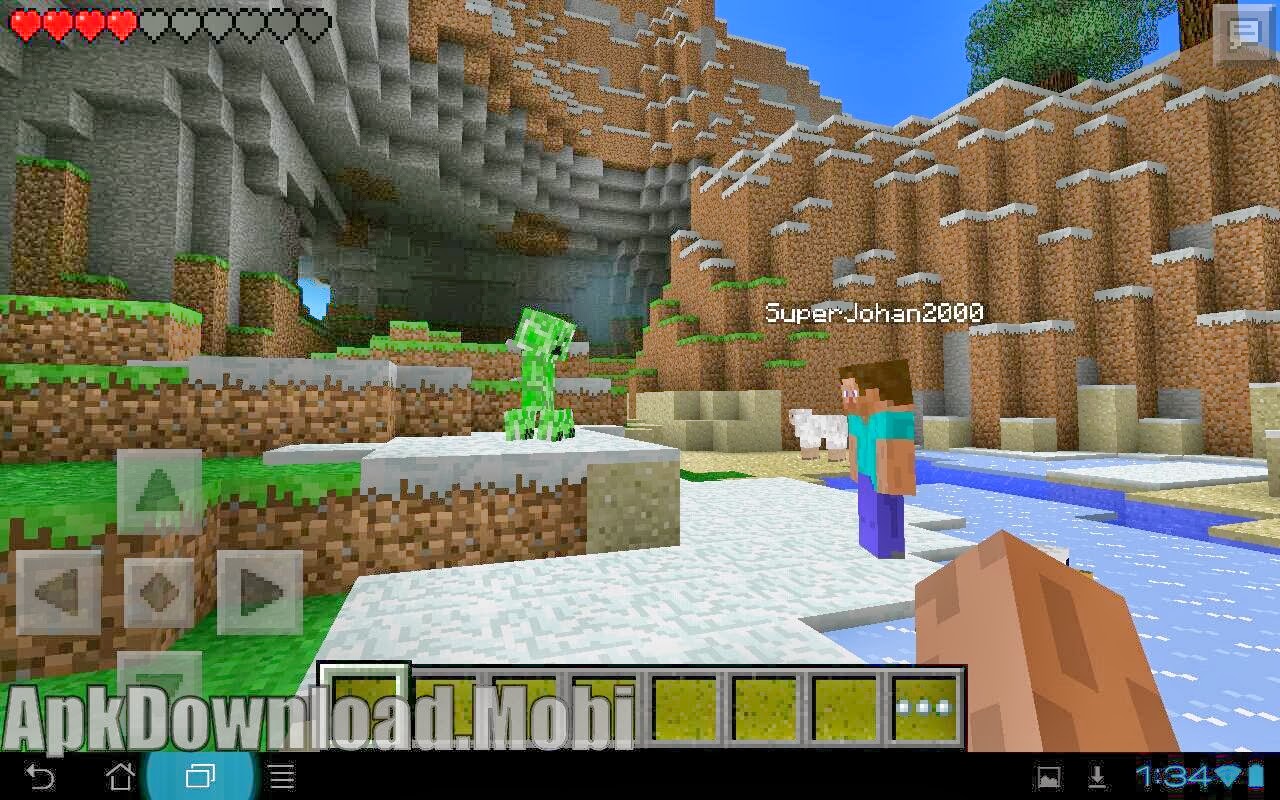 Free Download Android Files: Minecraft Pocket Edition 0.7.6 APK Free ...