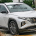 Hyundai Tucson 2021 lăn bánh trên đường phố tại Hàn Quốc