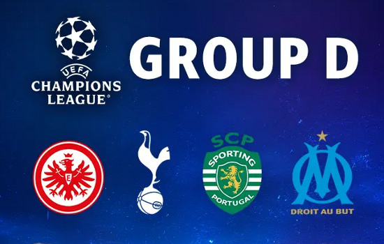 liga champions, champions league, grup d, Tottenham Hotspurs, Sporting CP, Eintracht Frankfurt, Marseille