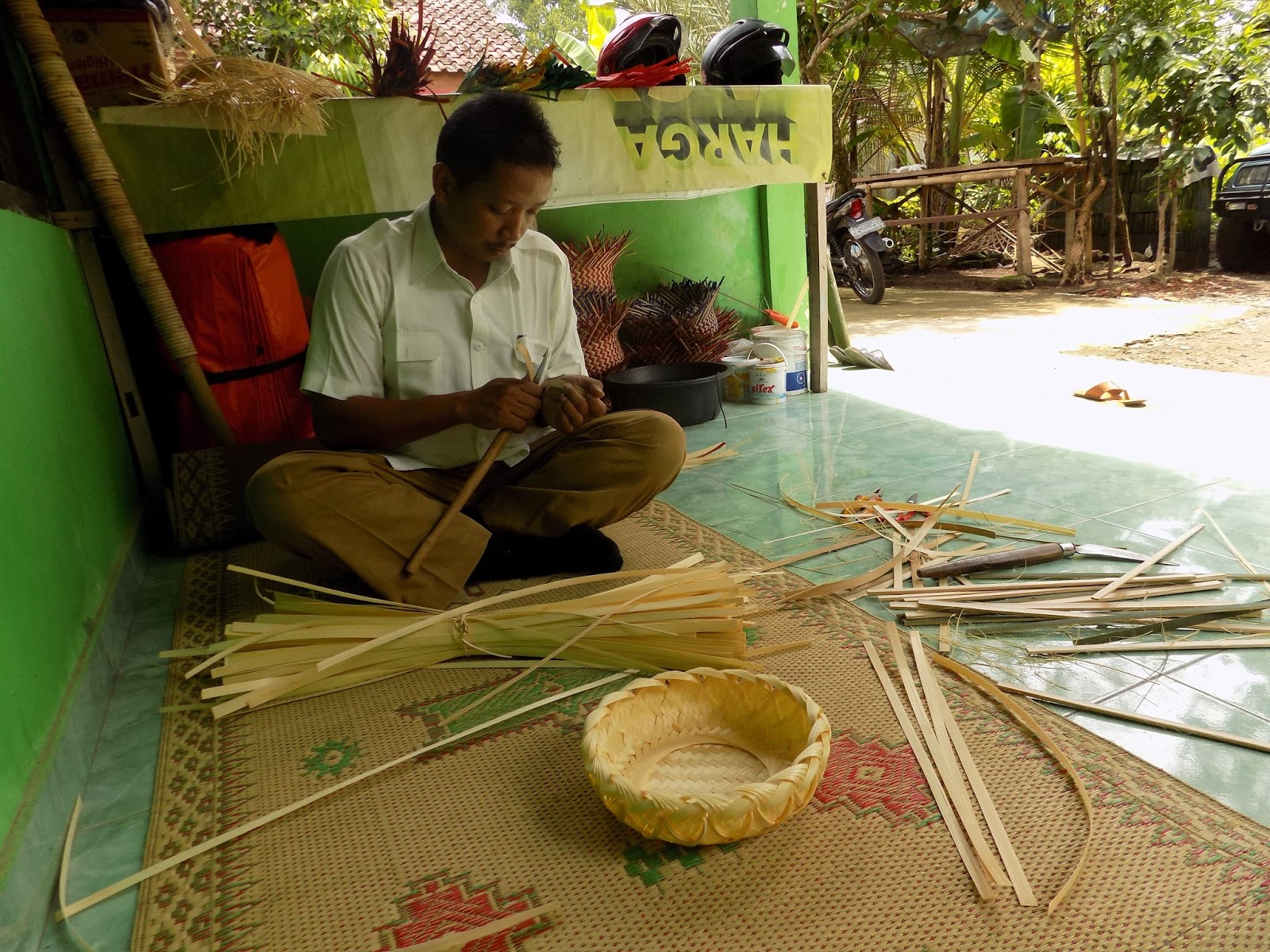 KURSUS HANDYCRAFT BAMBU PSM JOGJA Penggerak Swadaya 