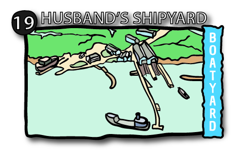 Husband's Shipyard, Cracknore Hard