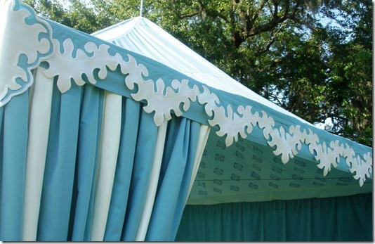 Bespoke Cabana by Boutique Tents | Designed for Tara Guerard