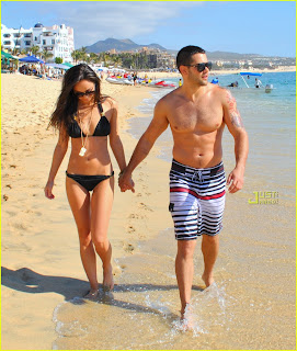 Jesse Metcalfe and Cara Santana Bikini Photos