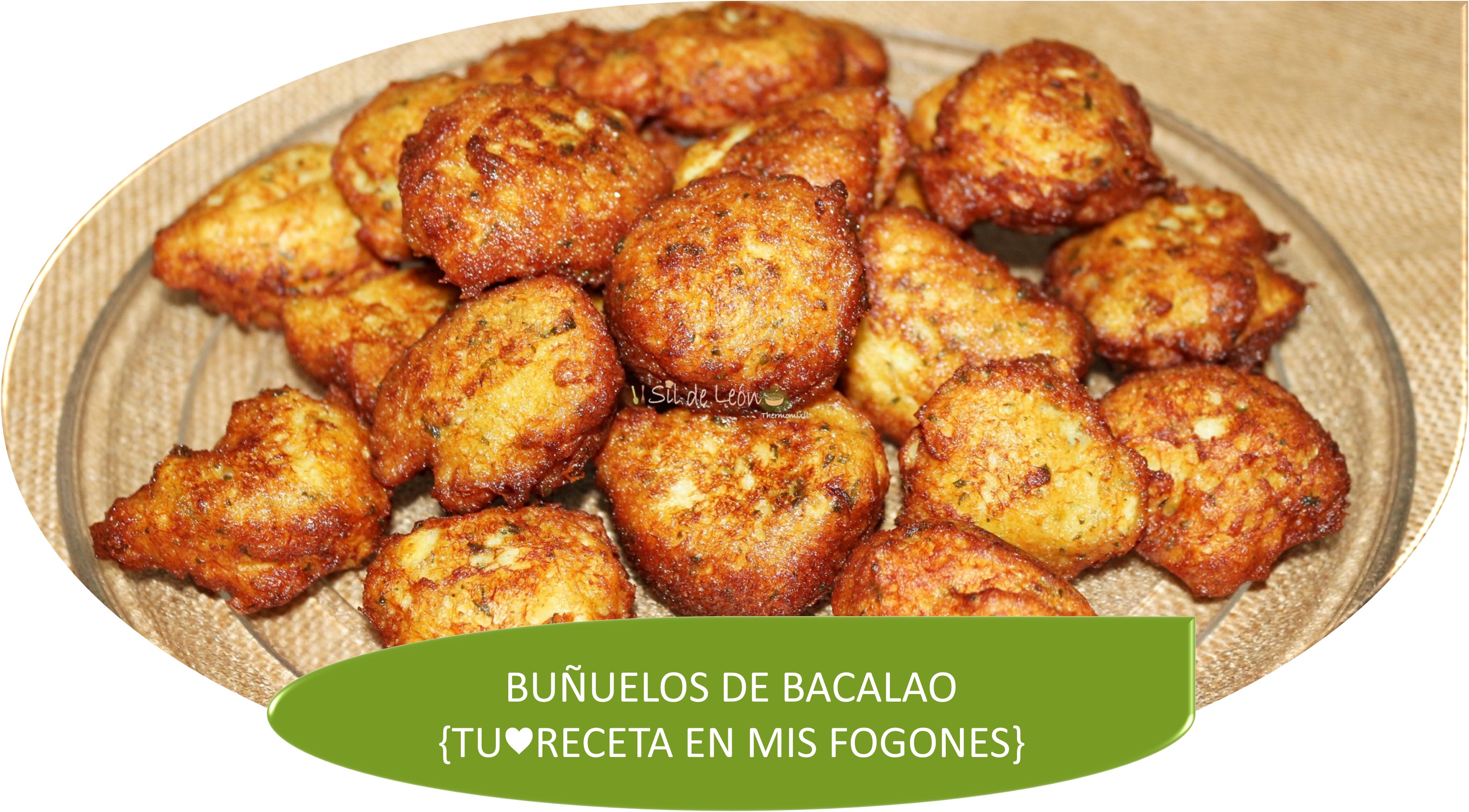 BUÑUELOS DE BACALAO {TU♥RECETA EN MIS FOGONES} CON THERMOMIX