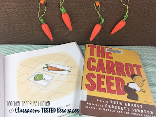 Books about carrots - great for spring!