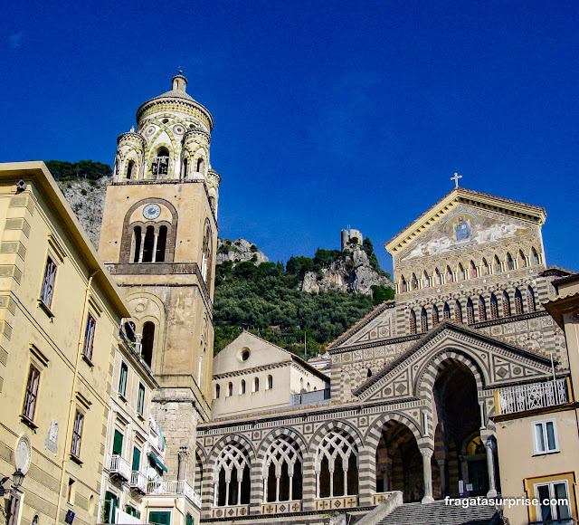Catedral de Amalfi na Itália