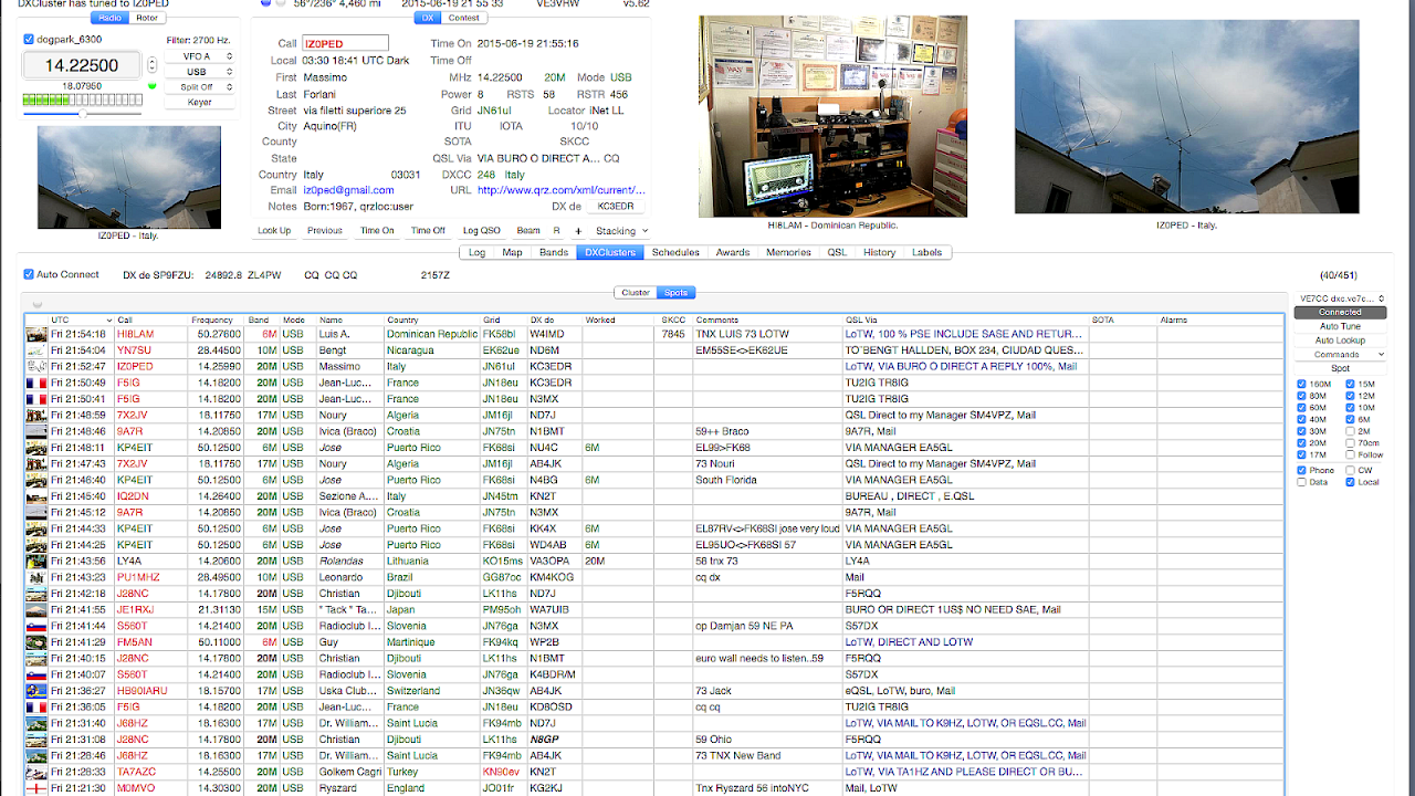 Ham Radio Log Software