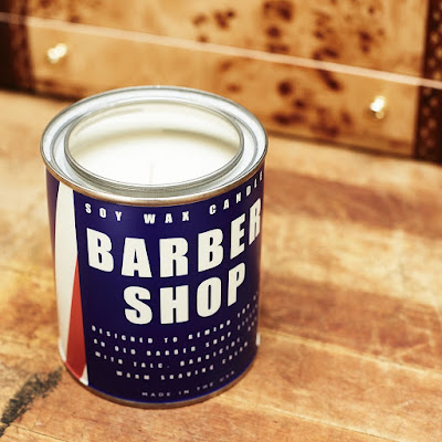 Barbershop Candle, Smell Like An Old Fashioned Scents Barbershop