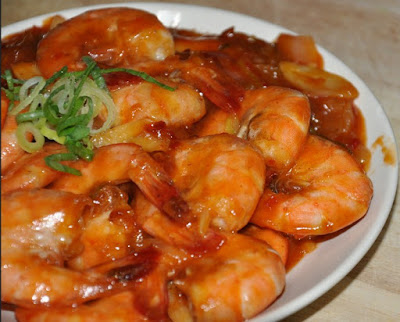 Resep Udang Asam Manis