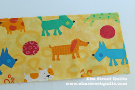 Elm Street Quilts Pencil Roll Tutorial