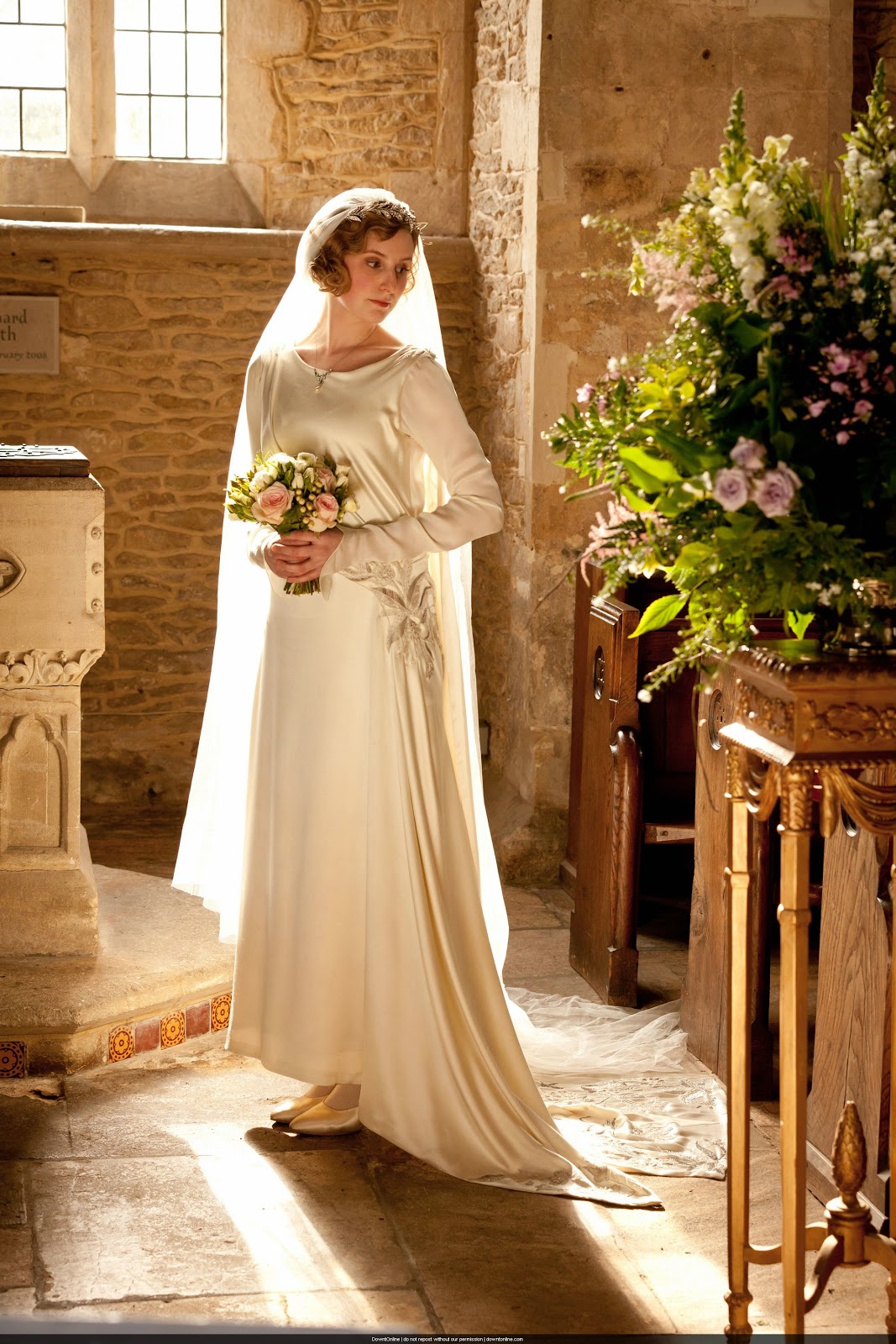 Downton Abbey Wedding Dress 3