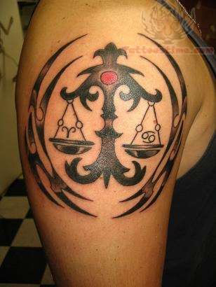 Libra Tattoos