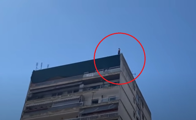 The Albanian emigrant tries to jump from the 12th floor in Greece: without a job, no house and residence permit