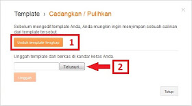 Cara Mengganti Template Blogspot - Blogger (Versi Baru)