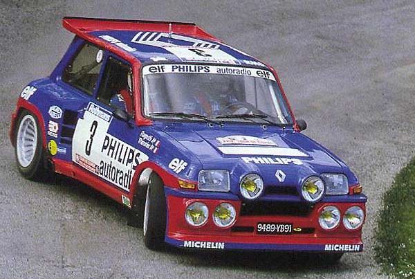 RENAULT 5 e la dinastia ALPINEi rally arrivano in Francia