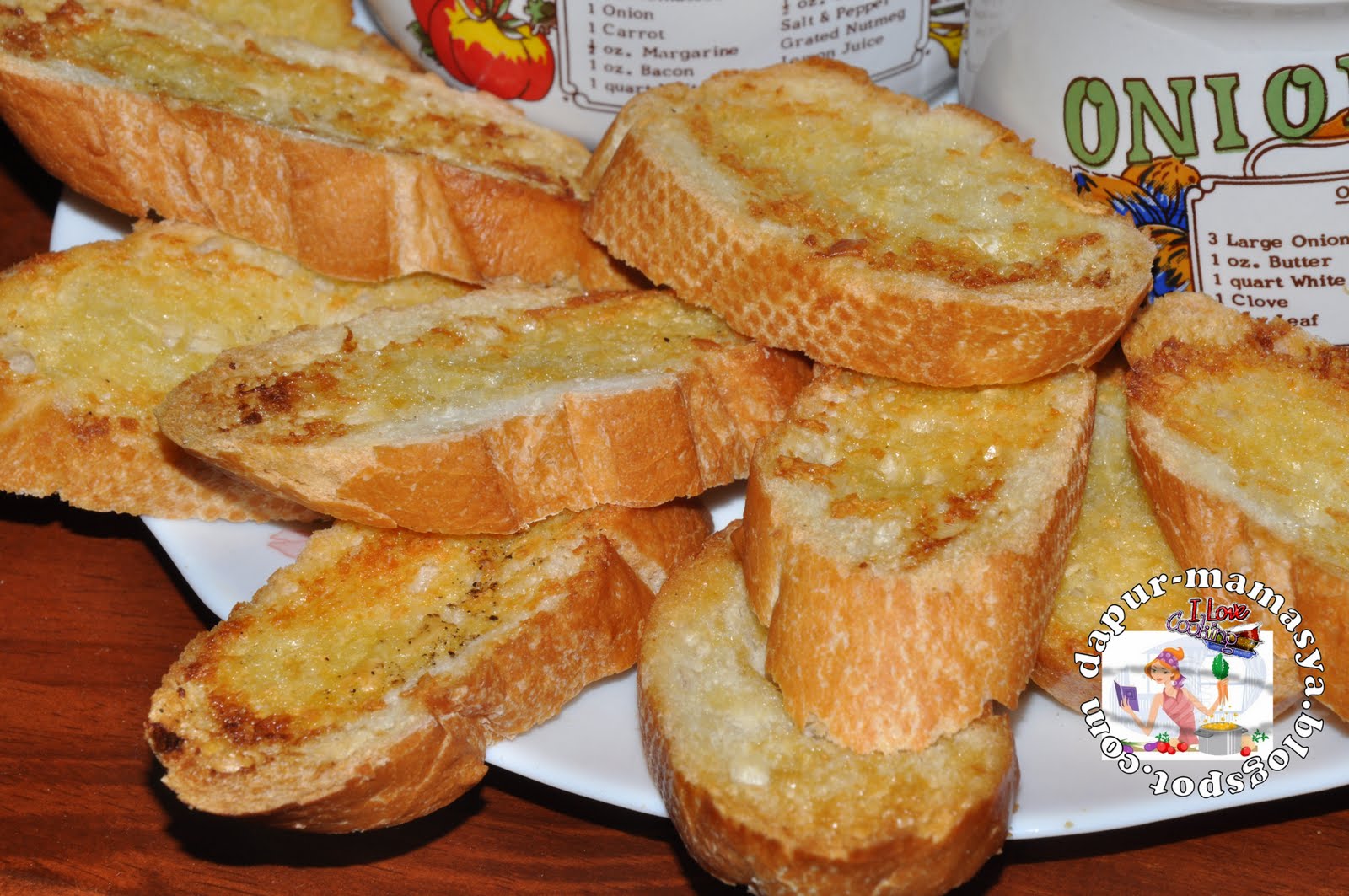 Dapur Mamasya: Garlic bread