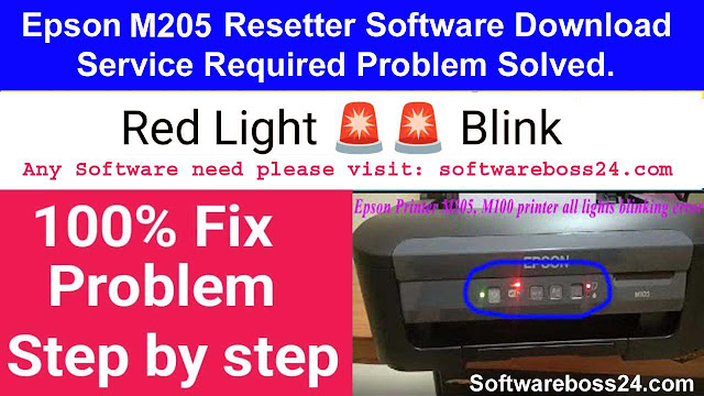 Epson M205 Resetter Software Download