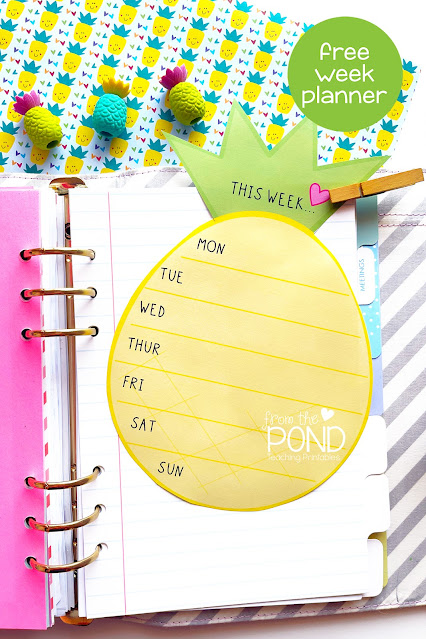 Poneapple Week Planner