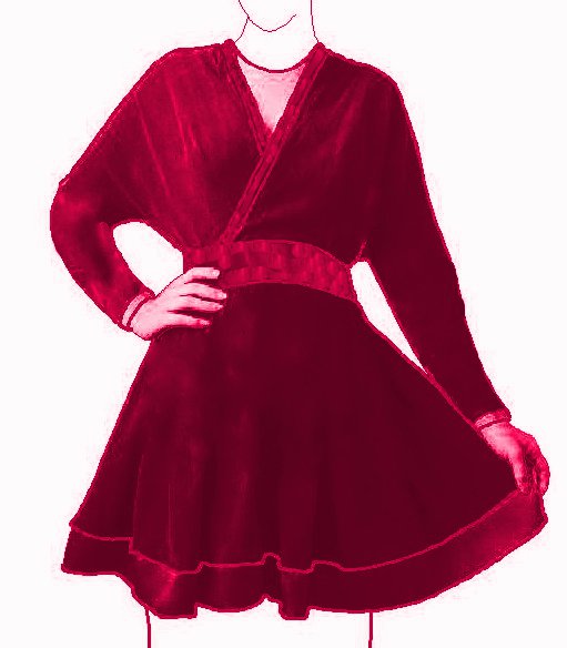  Sketsa  desain Dress model terbaru 2012 Desain dan 