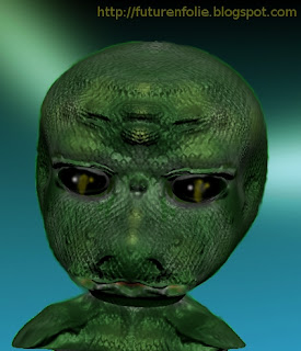 reptilien bébé humanoïde alien
