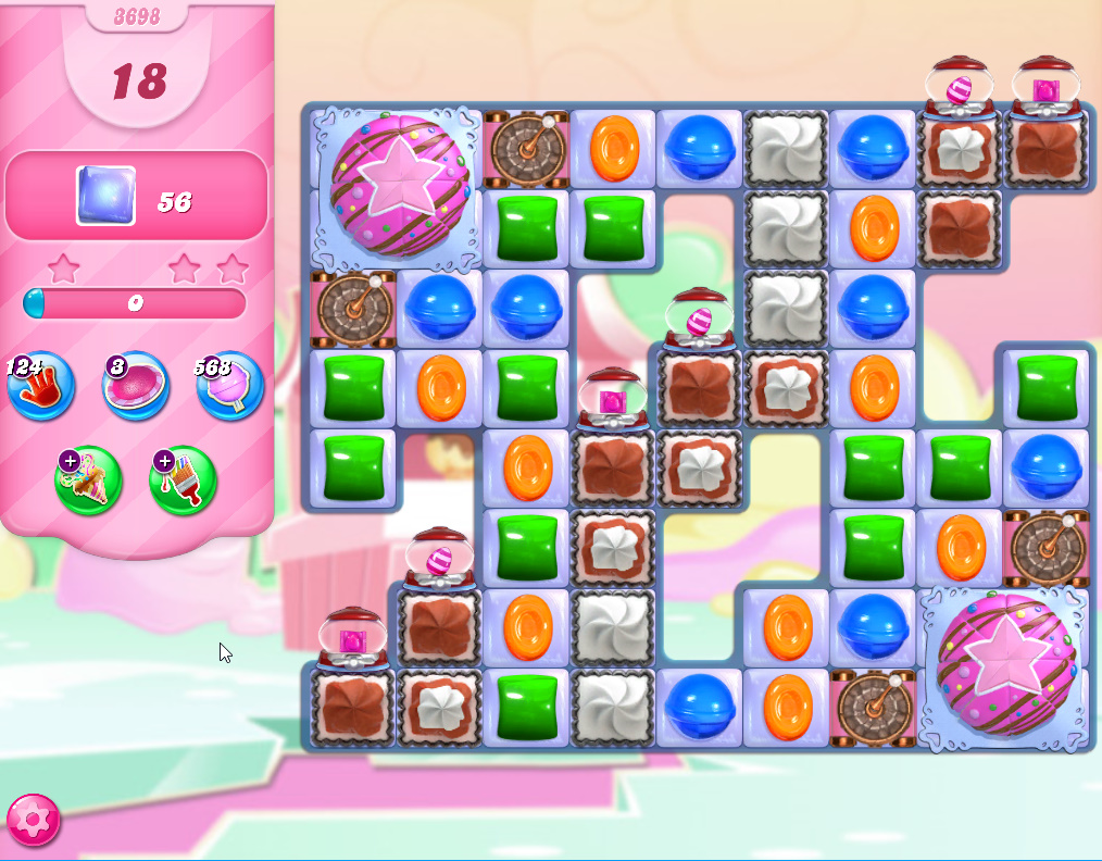 Candy Crush Saga level 3698