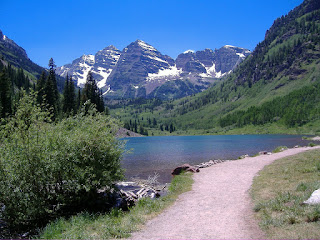 Maroon Bells at Maroon Lake