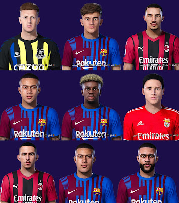 PES 2021 MiXed Facepack by HS