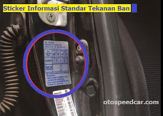 Standar ukuran angin ban mobil