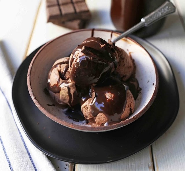 Easy chocolate ice cream recipe - haida recipes.