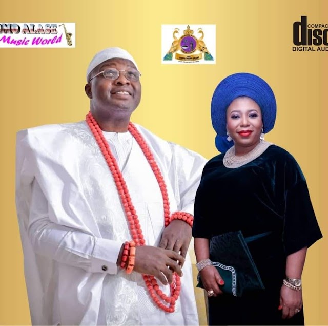 Celebrating HRM Oba Adekunle Adeayo Adeagbo,The Oore Of Otun Ekiti & His Beautiful Olori Catherine Adediwura Adeagbo