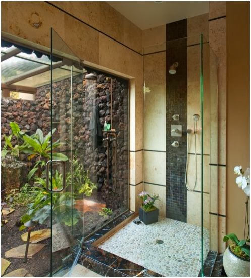    Mandi Minimalis Dengan Batu Alam | Panduan Desain Rumah
Sederhana