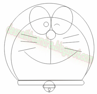 CorelDraw Membuat Kepala Doraemon  Ilmu Desain Grafis 