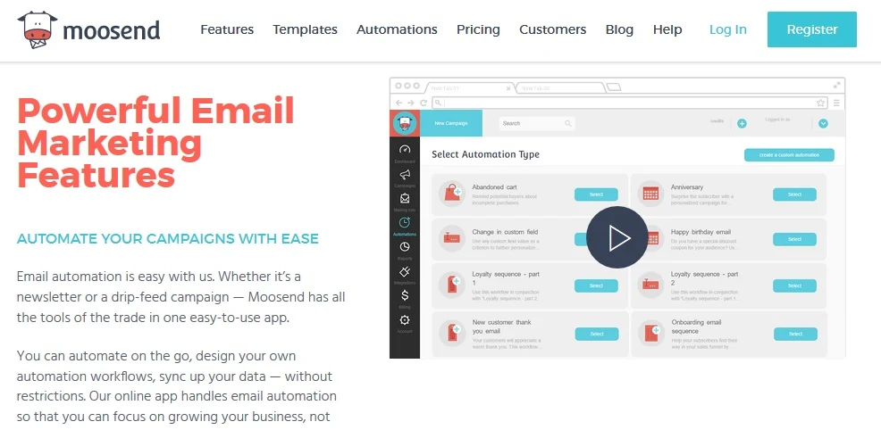 Moosend Reviews and Pricing - 2019