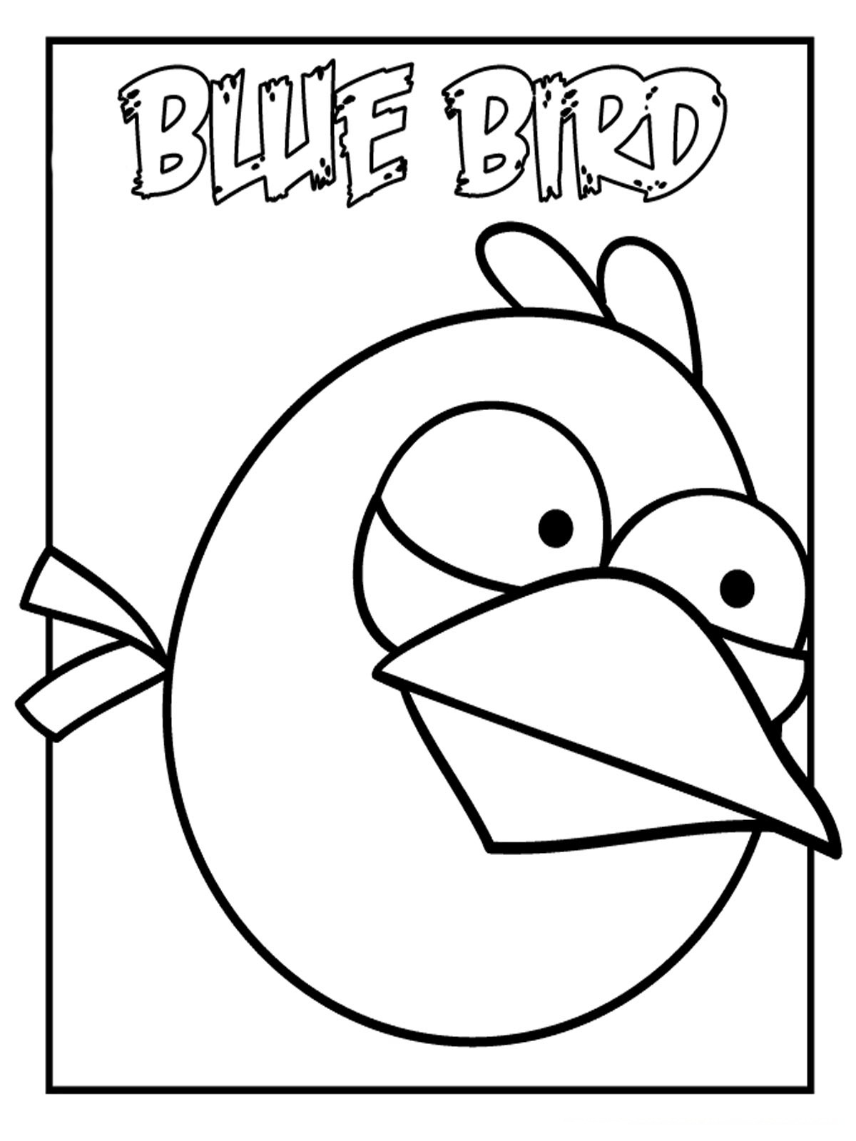 Download Angry Birds Coloring Pages For Kids | Realistic Coloring Pages