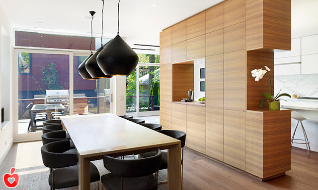 wooden home design modern style