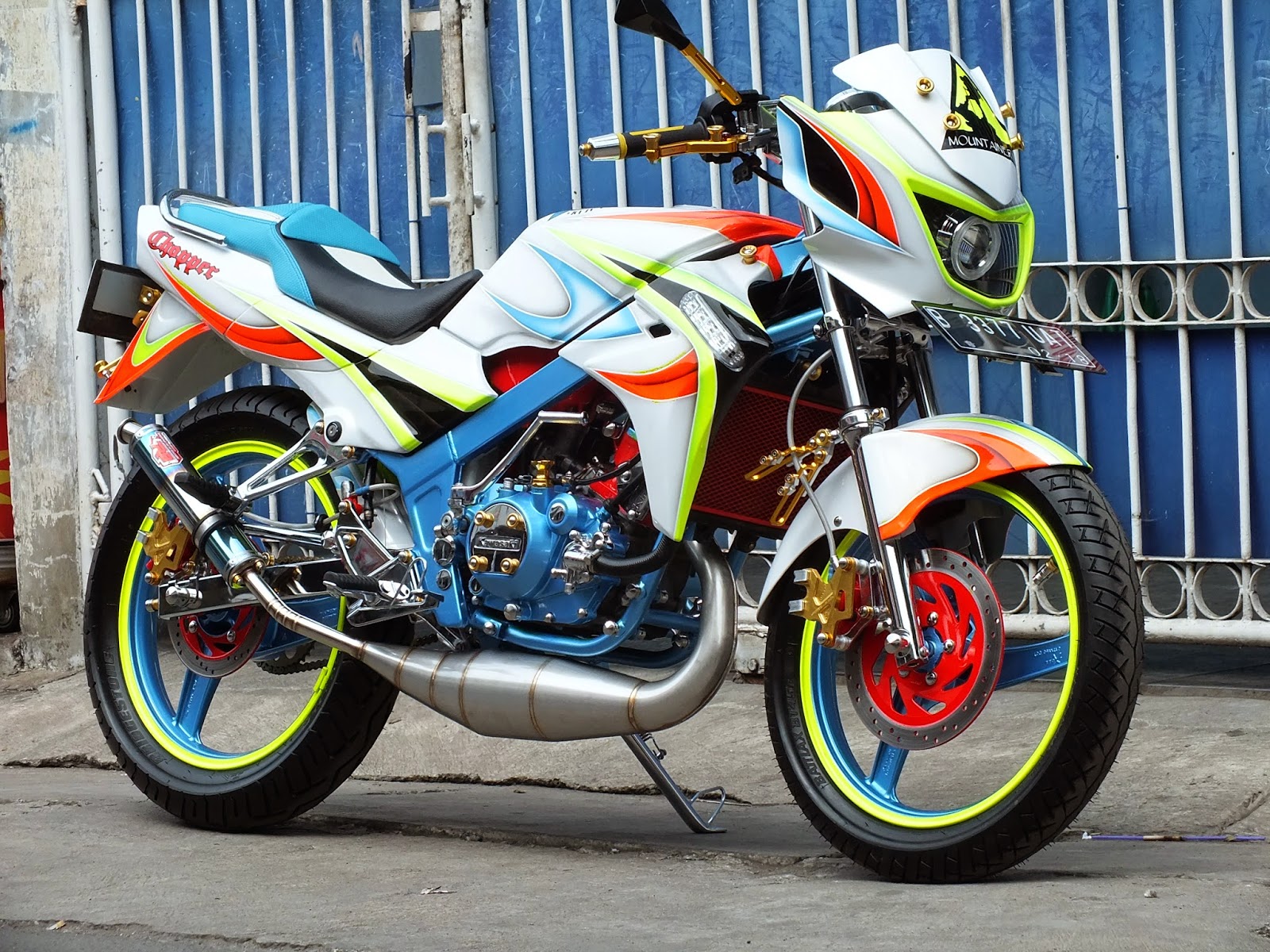  Modifikasi  JOK  MOTOR  JOK  Kawasaki NINJA  150 R  Model 