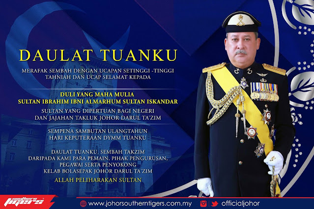 23HB MARCH 2020 - HARI KEPUTERAAN DYMM SULTAN JOHOR