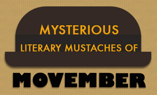 Image: Mysterious Literary Mustaches Of Movember