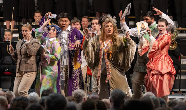 Vaughan Williams: The Pilgrims Progress - Vanity Fair - British Youth Opera at the Three Choirs Festival (Photo James O'Driscoll)