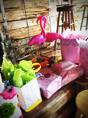 Pink Flamingos are the Perfect Decoration for a Luau Party - True Blue Style Event Planning