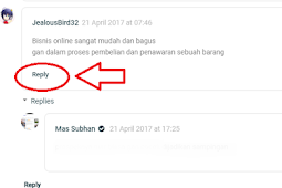 Cara Mengatasi Tombol Reply Komentar Blog Yang Tidak Berfungsi 